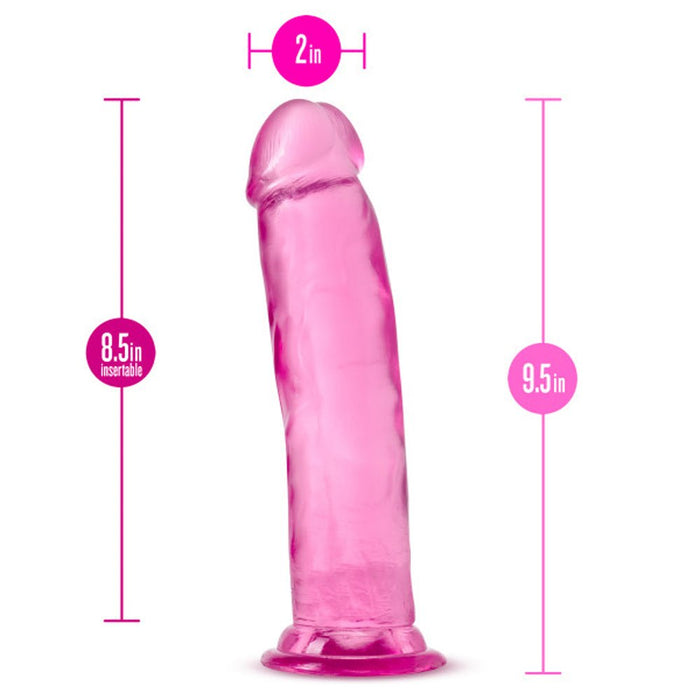 B Yours Plus Thrill 'n' Drill Dildo Pink - SexToy.com