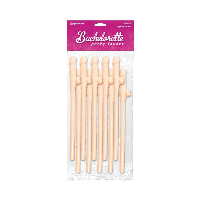 Bachelorette Party Favors Dicky Sipping Straws | SexToy.com