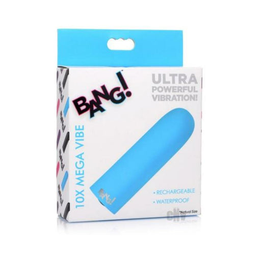 Bang 10x Recharge Vibe Bullet Blue - SexToy.com