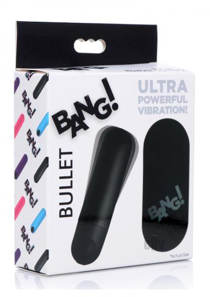 Bang Vibe Bullet W/remote Blk | SexToy.com