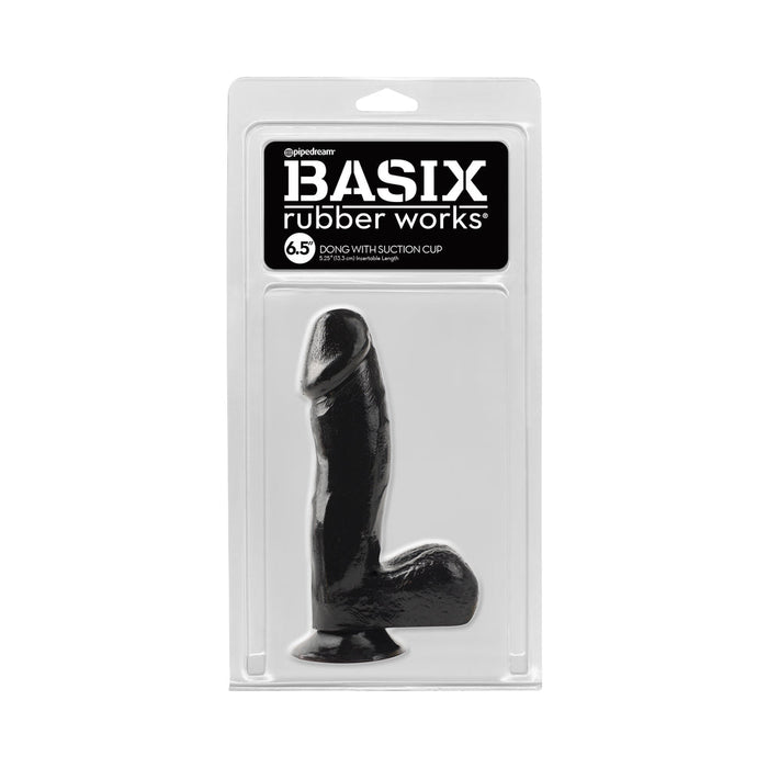 Basix 6.5 inches Dong with Balls & Suction Cup | SexToy.com