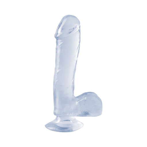 Basix Dong Suction Cup 7.5 Inches Clear | SexToy.com