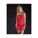 Beverly Hills Spaghetti String Dress Red | SexToy.com