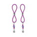 Bijoux De Nip Nipple Halos Flower Charm Purple - SexToy.com