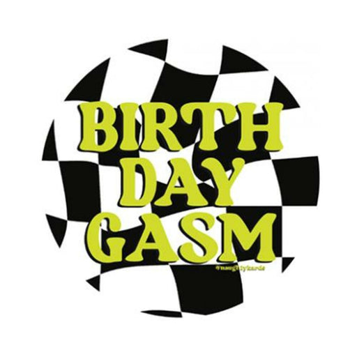 Birthday-gasm Naughty Sticker - Pack Of 3 - SexToy.com