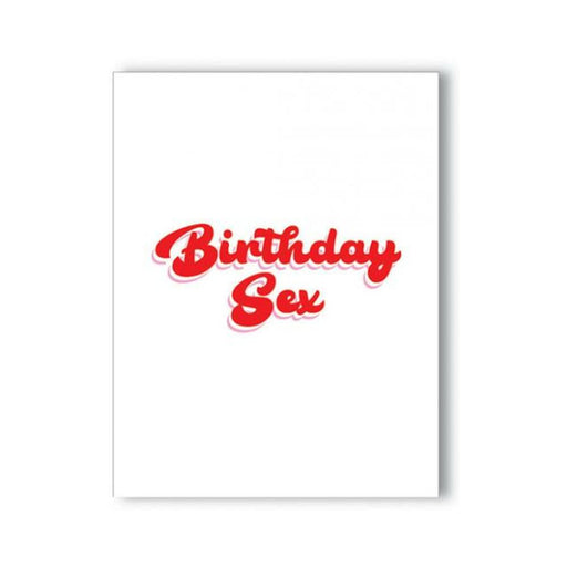 Birthday Sex Naughty Greeting Card - SexToy.com