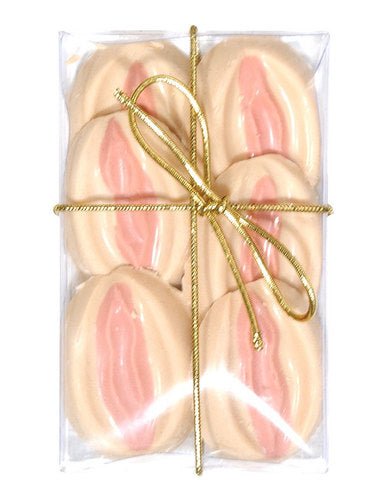 Bite Size Vagina Butterscotch Gift Box 6 Pieces | SexToy.com