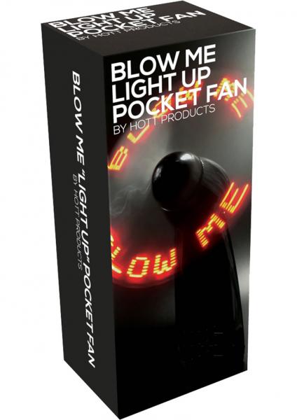 Blow Me Light Up Pocket Fan | SexToy.com