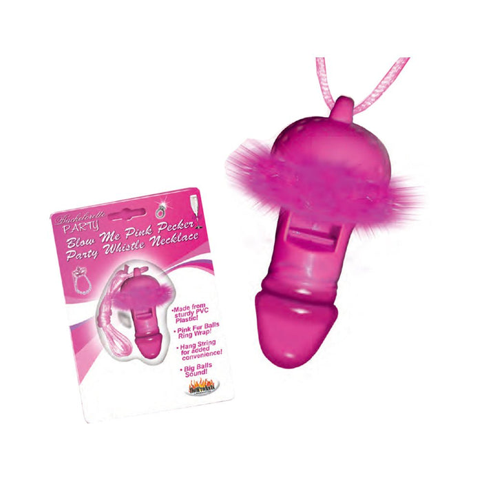 Blow Me Pink Pecker Whistle Necklace | SexToy.com