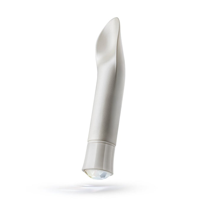 Blush Oh My Gem Bold Rechargeable Warming Silicone Scooped Tongue Vibrator Diamond - SexToy.com