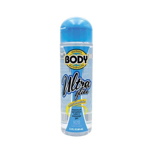 Body Action Ultra Glide Water Based Lubricant 2.3 Fl Oz | SexToy.com