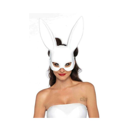 Bondage Bunny Mask Os White - SexToy.com