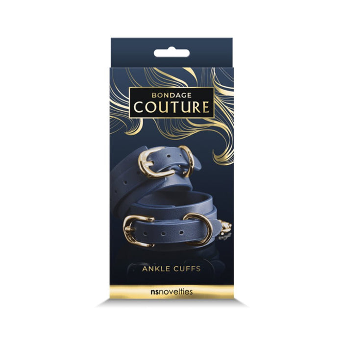 Bondage Couture Ankle Cuff Blue | SexToy.com