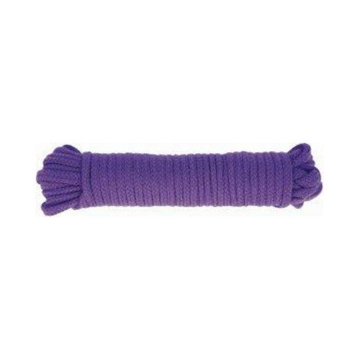 Bondage Soft Rope 33ft Purple - SexToy.com
