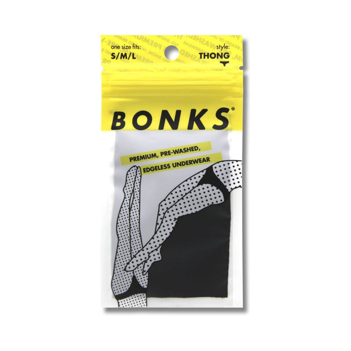 Bonks Black Magic Seamless Thong O/s - SexToy.com