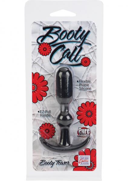 Booty Call Booty Teaser Silicone Anal Plug Black | SexToy.com