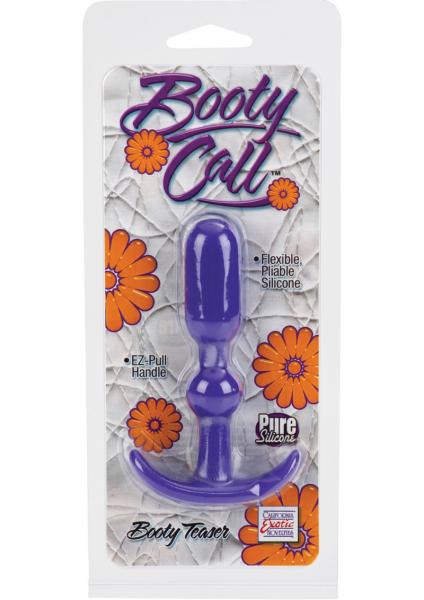 Booty Call Booty Teaser Silicone Anal Plug Purple | SexToy.com