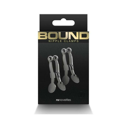 Bound Nipple Clamps C1 Gunmetal - SexToy.com