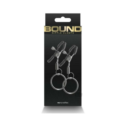 Bound Nipple Clamps C2 Gunmetal - SexToy.com