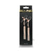 Bound Nipple Clamps D2 Rose Gold - SexToy.com