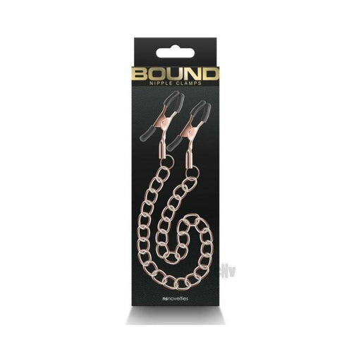Bound Nipple Clamps Dc2 Rose Gold - SexToy.com