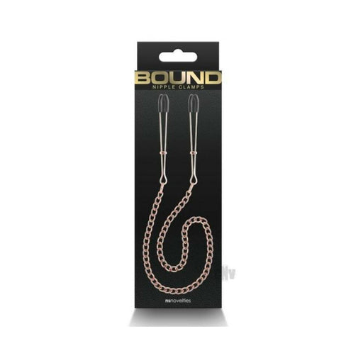 Bound Nipple Clamps Dc3 Rose Gold - SexToy.com