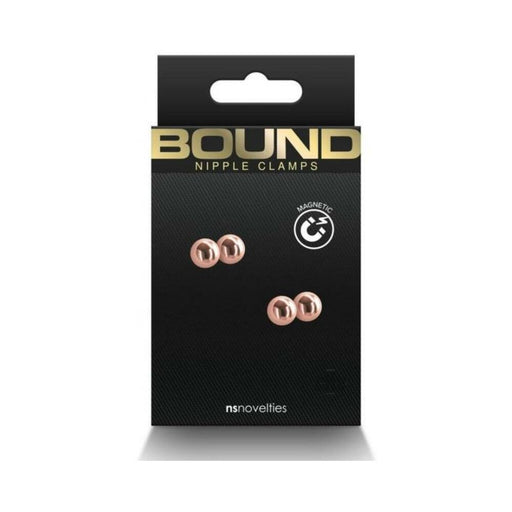 Bound Nipple Clamps M1 Rose Gold - SexToy.com