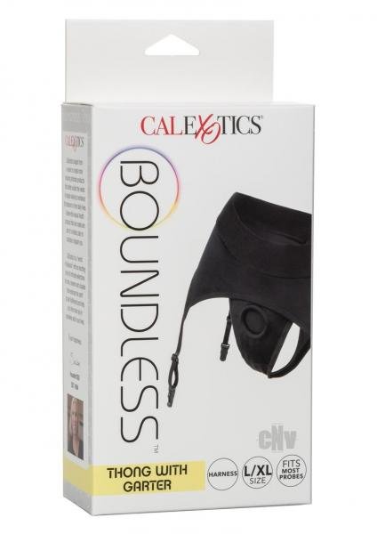 Boundless Thong W/garter L/xl | SexToy.com