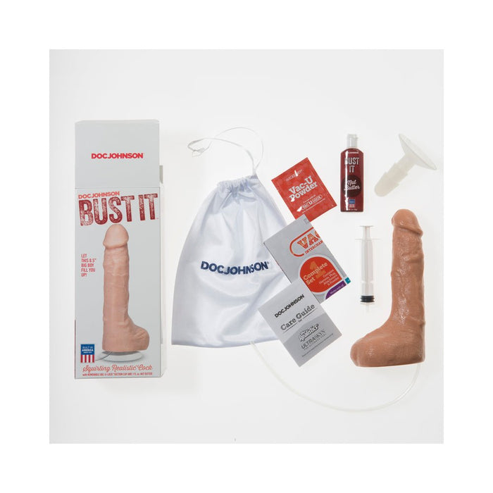 BUST IT Squirting Realistic Dildo - SexToy.com