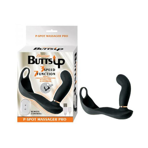Butts Up P-spot Massager Pro Silicone Black | SexToy.com