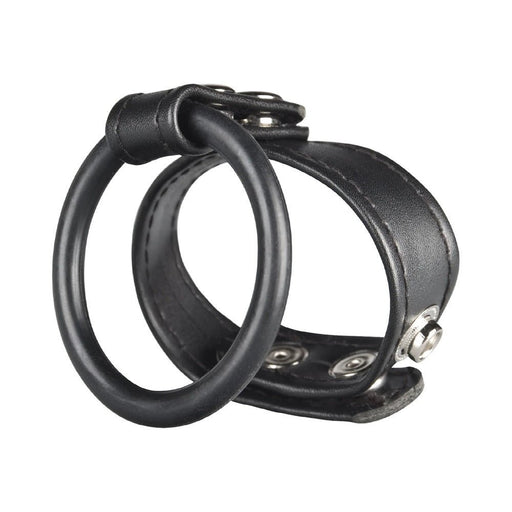 C & B Gear Dual Stamina Ring Black - SexToy.com