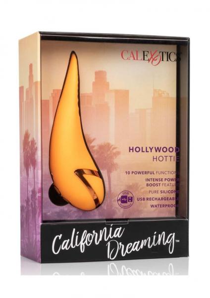 California Dreaming Hollywood Hottie Orange Vibrator | SexToy.com