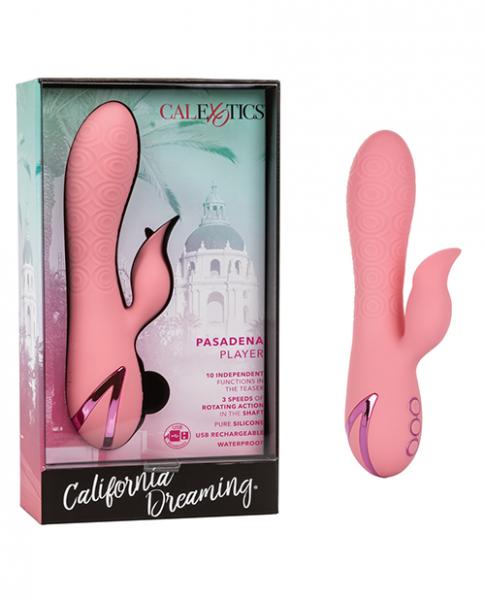 California Dreaming Pasadena Player Pink Rabbit Vibrator | SexToy.com