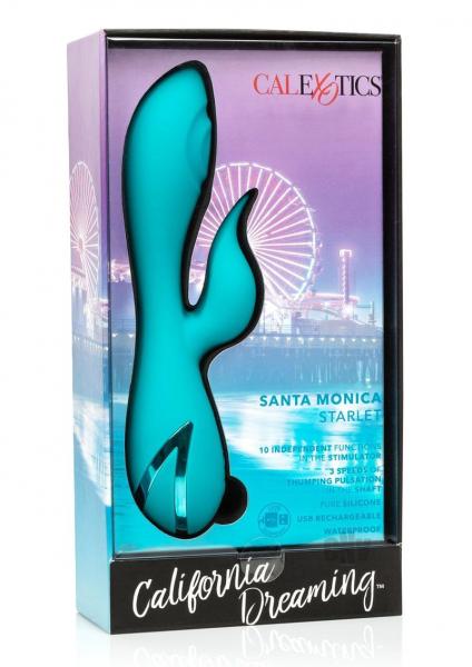California Dreaming Santa Monica Starlet Blue Vibrator | SexToy.com