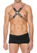 Chain And Chain Harness - Black | SexToy.com