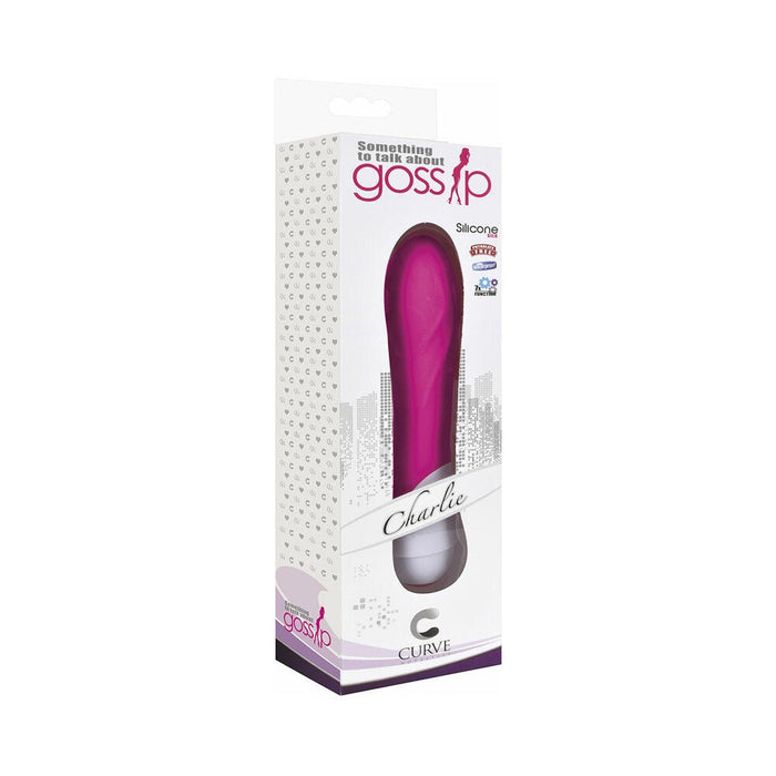 Charlie 7 Function Waterproof Silicone Vibrator - SexToy.com