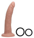 Charmed 7.5 Inch Silicone Dildo With Harness | SexToy.com