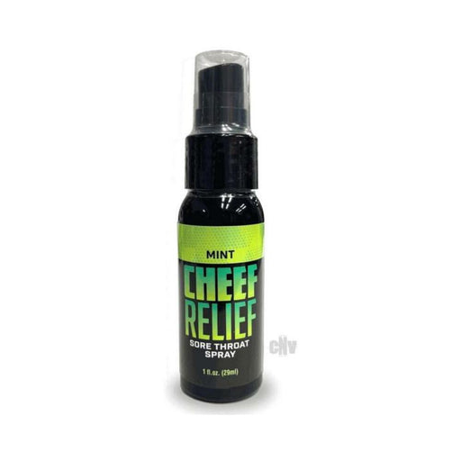 Cheef Relief Throat Spray Mint 1 Oz. - SexToy.com