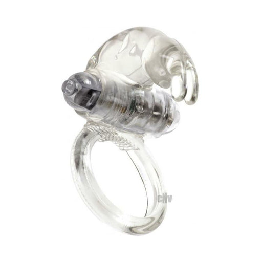 Classic Rabbit Cock Ring Clear Linx - SexToy.com