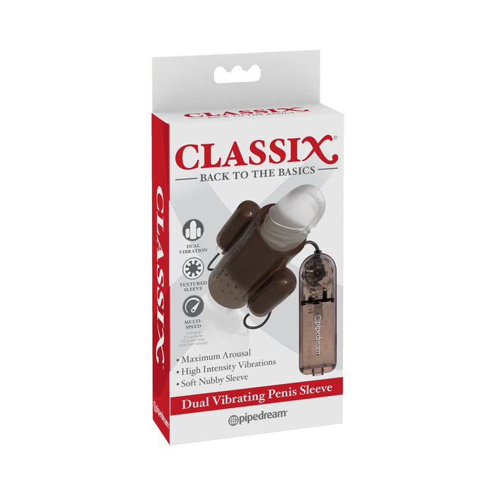 Classix Dual Vibrating Penis Sleeve | SexToy.com