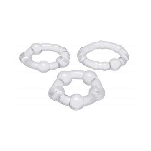 Clear Performance Erection Rings - Packaged - SexToy.com