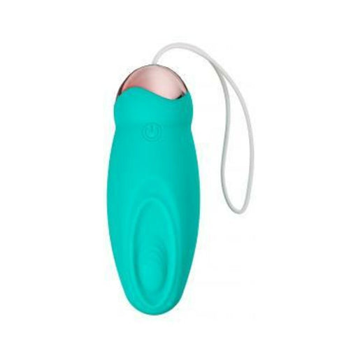 Cloud 9 Health & Wellness Wireless Remote Control Egg W/ Pulsating Motion Teal - SexToy.com