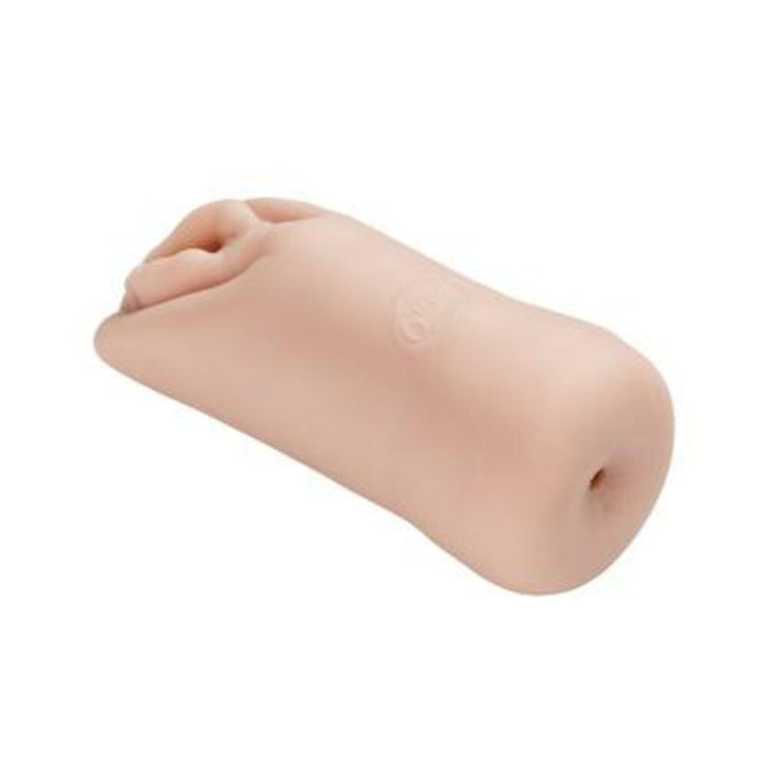 Cloud 9 Personal Double Ended Ribbed Stroker Beige - SexToy.com