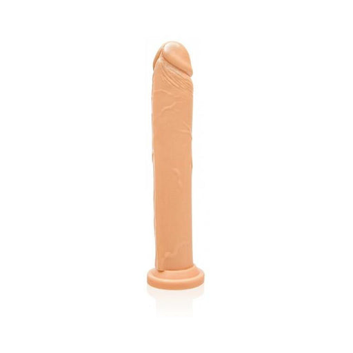Cock with Suction Vanilla 10 inches Beige Dildo - SexToy.com