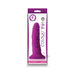 Colours Pleasures Thin 5 In. Dildo Purple - SexToy.com