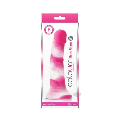 Colours Pleasures Yum Yum 6" Dildo - Pink | SexToy.com