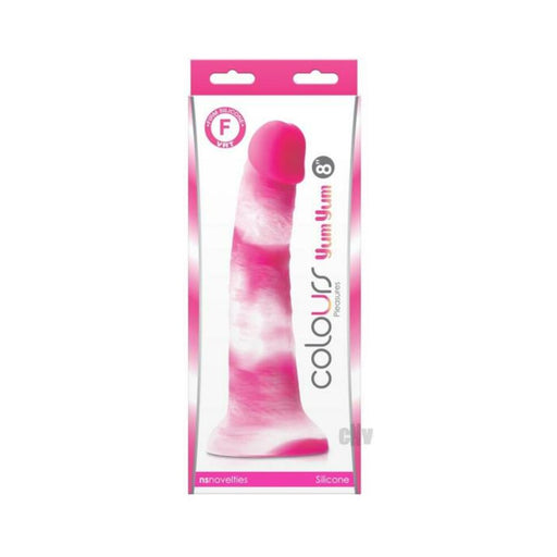 Colours Pleasures Yum Yum 8" Dildo - Pink | SexToy.com