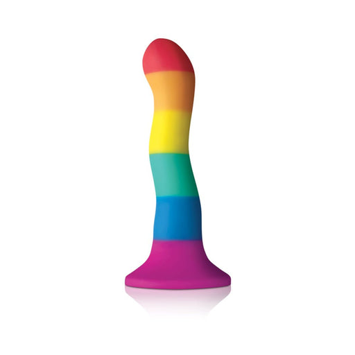 Colours - Pride Edition - 6in Wave Dildo - Rainbow | SexToy.com