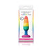 Colours Pride Edition Pleasure Plug Small Rainbow | SexToy.com