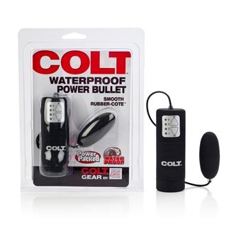 Colt Waterproof Power Bullet Vibrator Black | SexToy.com
